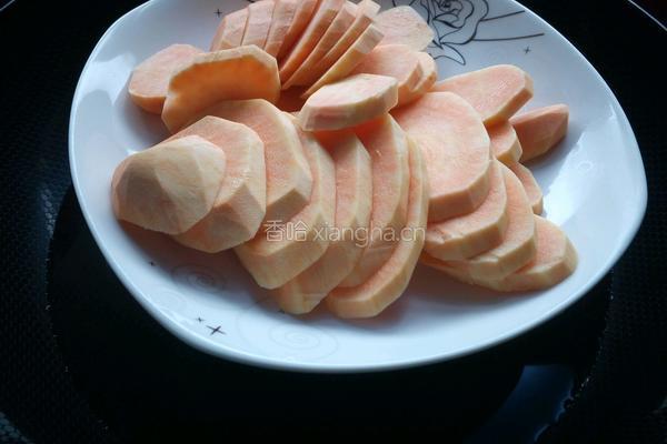 红薯豆沙饼的做法图解3