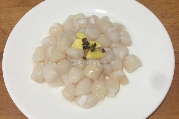 酱爆香辣扇贝的做法图解1