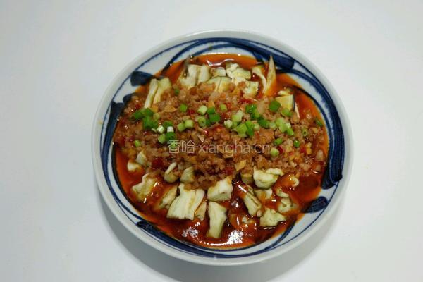 肉末淋茄子的做法图解10