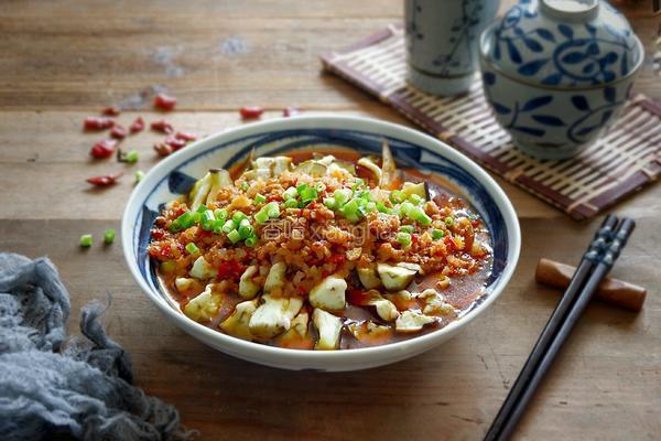 肉末淋茄子的做法图解11