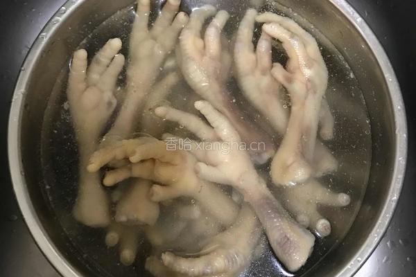 卤鸡爪的做法图解3