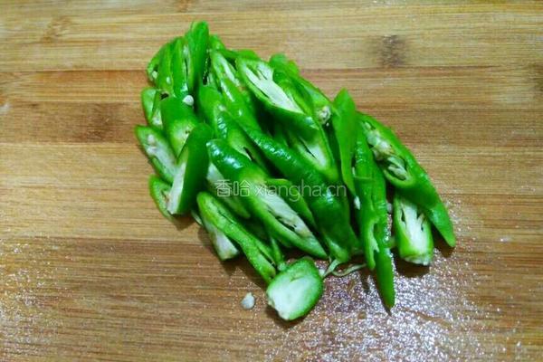 双椒肉丝炒饭的做法图解3