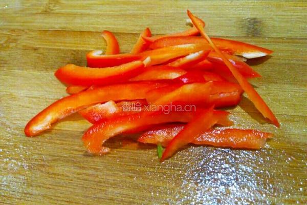 双椒肉丝炒饭的做法图解4
