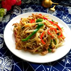 茭白炒肉丝的做法[图]