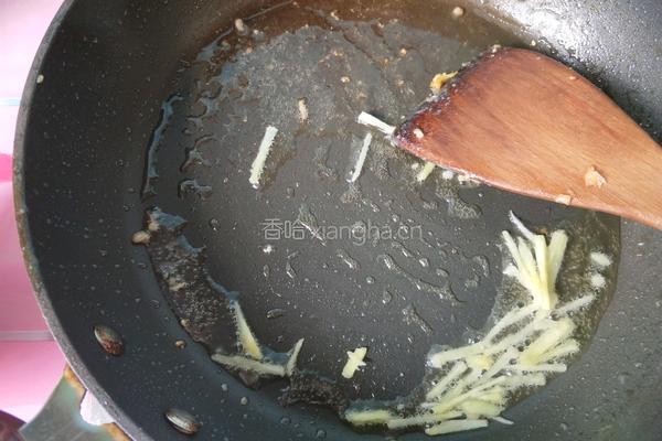 茭白炒肉丝的做法图解10
