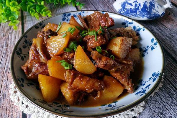 红烧排骨炖土豆的做法图解23
