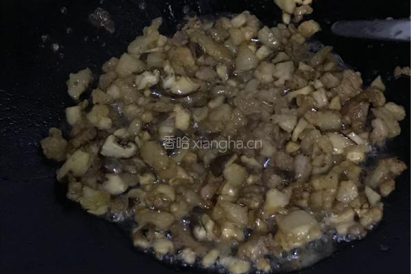 生炒糯米饭的做法图解3