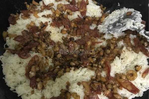 生炒糯米饭的做法图解7