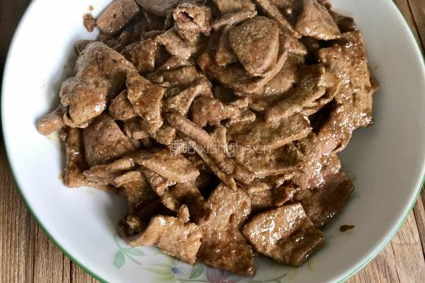 蒜苔炒猪肝的做法图解7