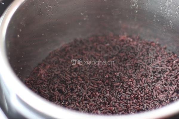 奶香紫薯血糯米糊的做法图解4