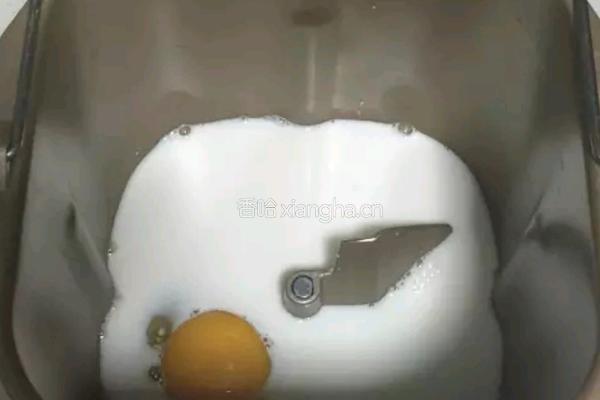 面包机面包大白胖的做法图解1