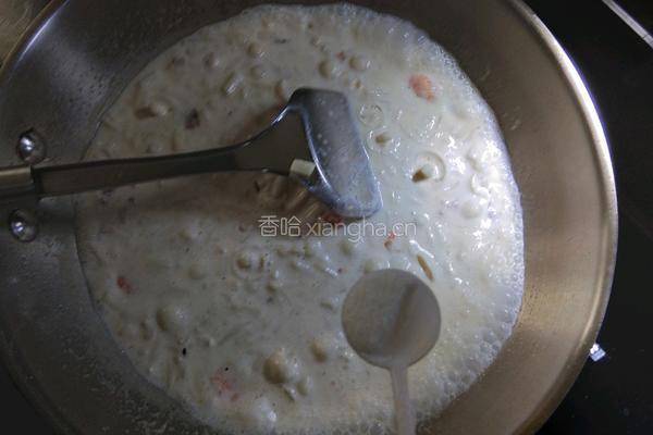 奶油虾意面的做法图解18