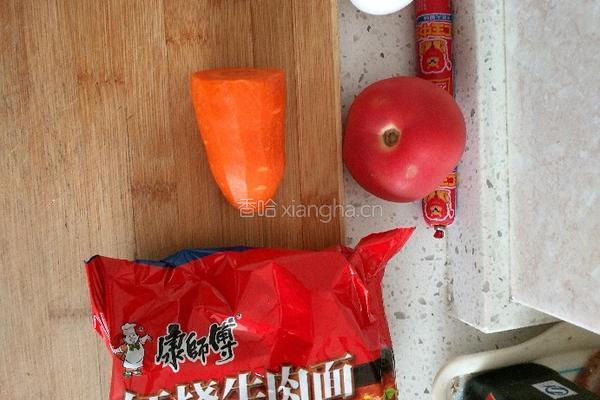 炒方便面的做法图解1