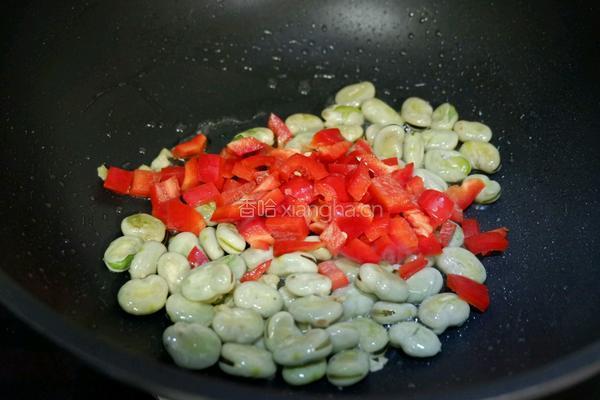 香菜蚕豆瓣的做法图解5