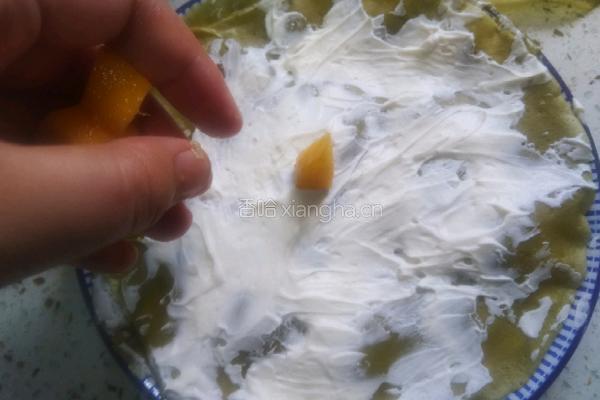 抹茶芒果千层蛋糕的做法图解9
