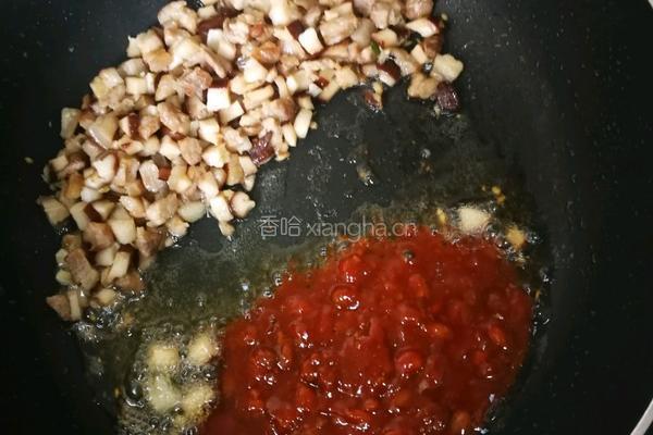 (香菇肉卤)炸酱面 的做法图解6