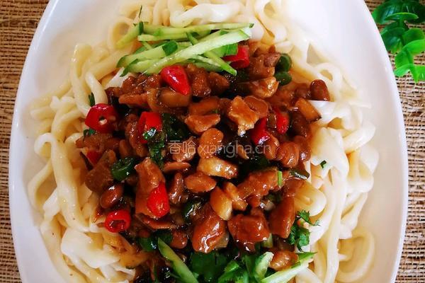 (香菇肉卤)炸酱面 的做法图解11