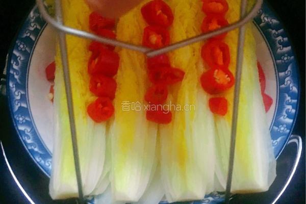 响油娃娃菜的做法图解3