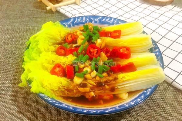 响油娃娃菜的做法图解8