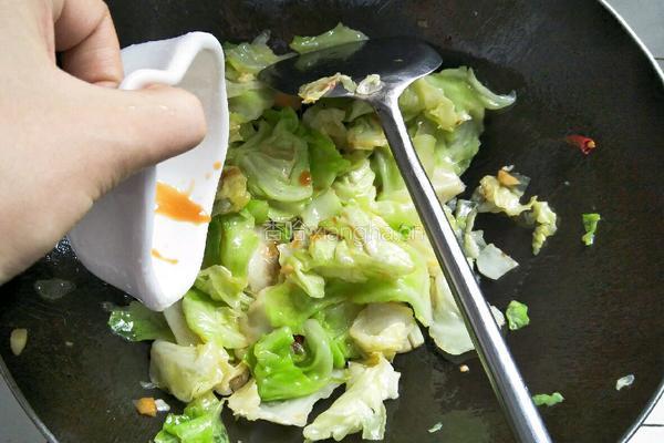 酸辣手撕包菜的做法图解8