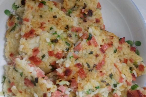 火腿饭饼的做法图解6