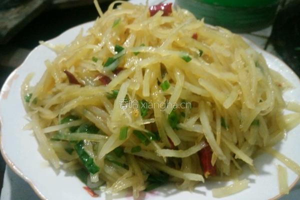 酸辣土豆丝的做法图解10