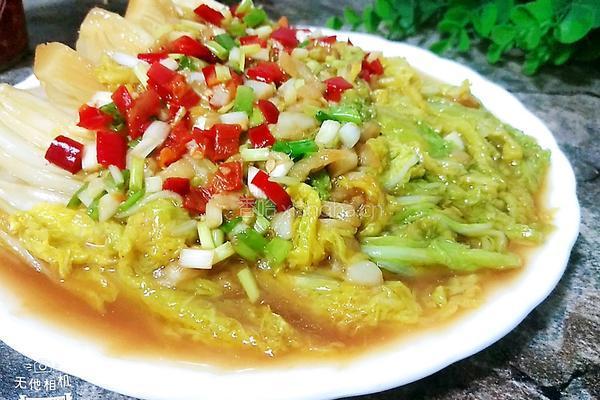 耗油娃娃菜的做法图解15