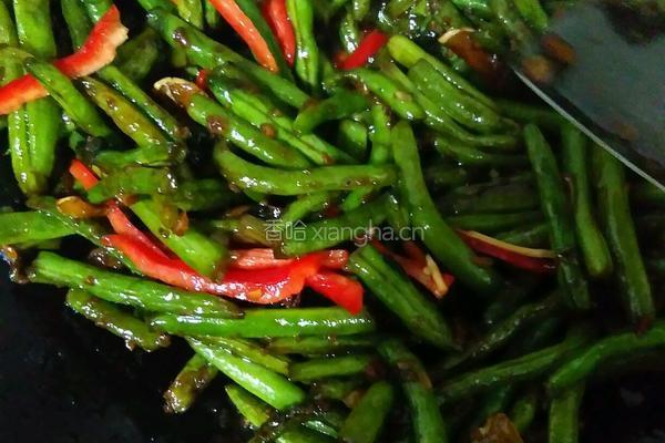 干煸四季豆的做法图解6
