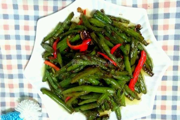 干煸四季豆的做法图解8
