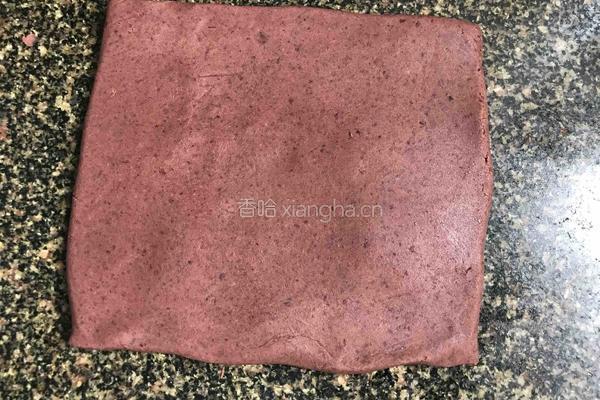 红豆沙大理石土司的做法图解6