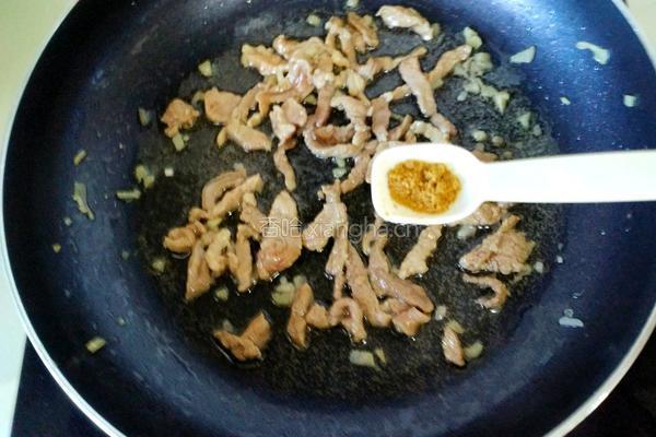 四季豆炒肉丝的做法图解12