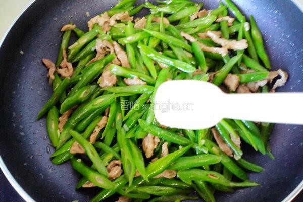 四季豆炒肉丝的做法图解17