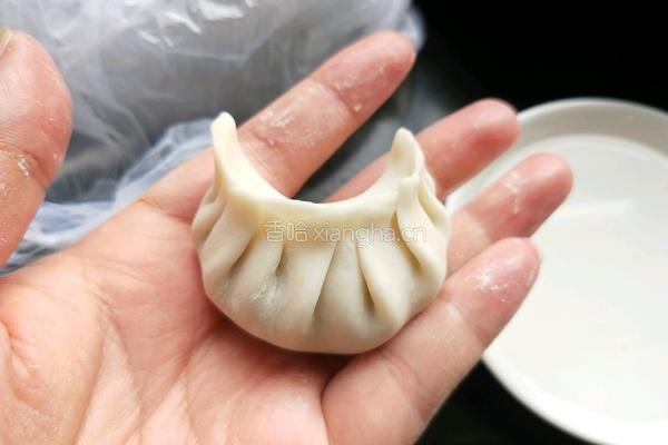豆角猪肉馅饺子的做法图解14