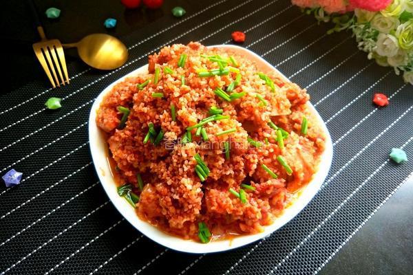 粉蒸肉的做法图解14