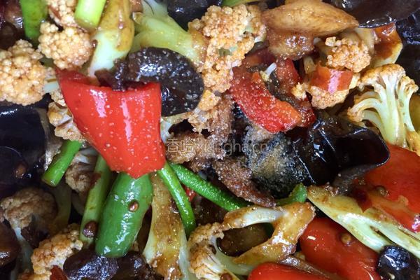 干锅有机花菜的做法图解15