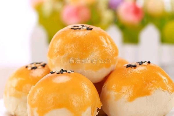 莲蓉蛋黄酥的做法图解17