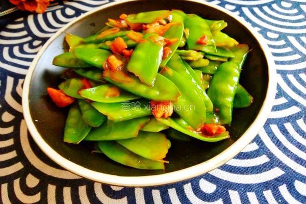 清炒荷兰豆的做法图解8
