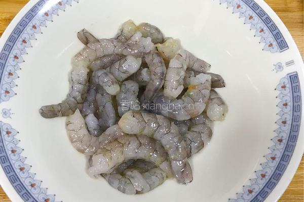 虾仁炖冬瓜球的做法图解1