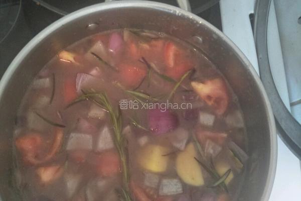 番茄红酒炖牛肉的做法图解5