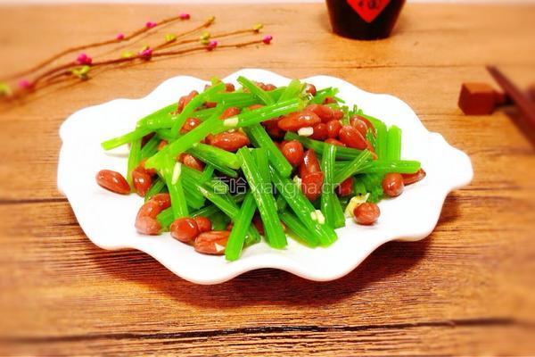 芹菜炝花生米的做法图解16