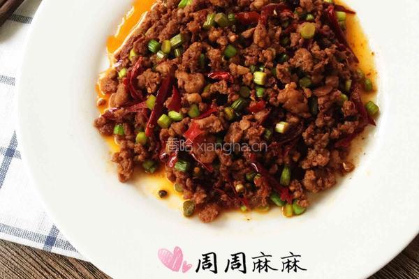 蒜苔炒肉末，饼夹标配的做法图解5
