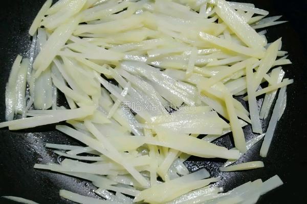 醋溜土豆丝的做法图解6