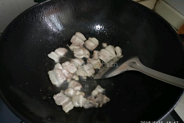 干香菇炒五花肉的做法图解6