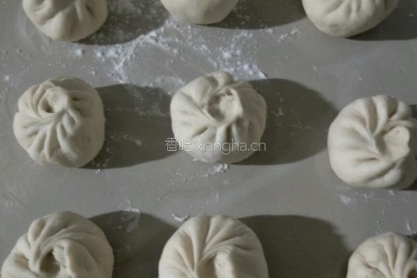 广味腊肠包的做法图解8