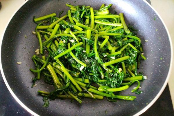 蒜蓉茼蒿的做法图解12