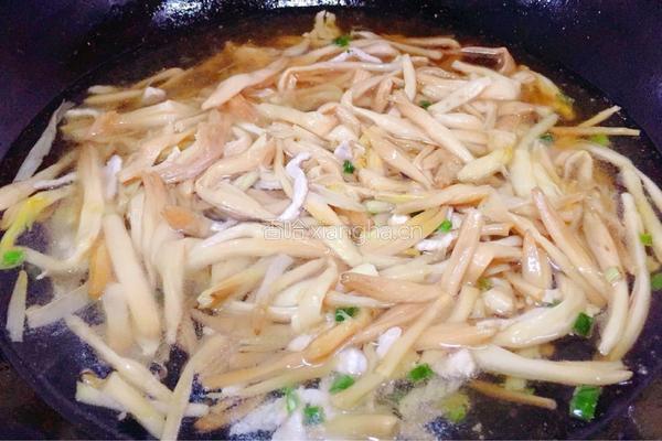 黄花菜炒肉丝的做法图解9