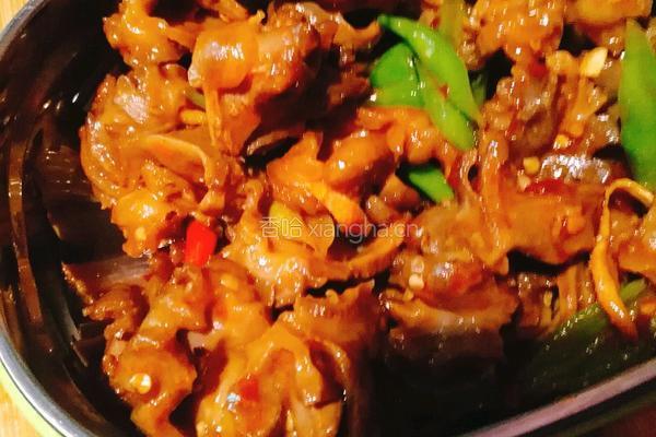 爆炒鸡胗