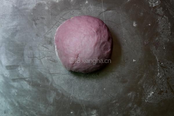 紫薯四叶草面包的做法图解12