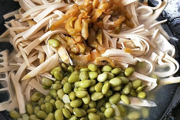 肉酱炒百叶丝的做法图解7