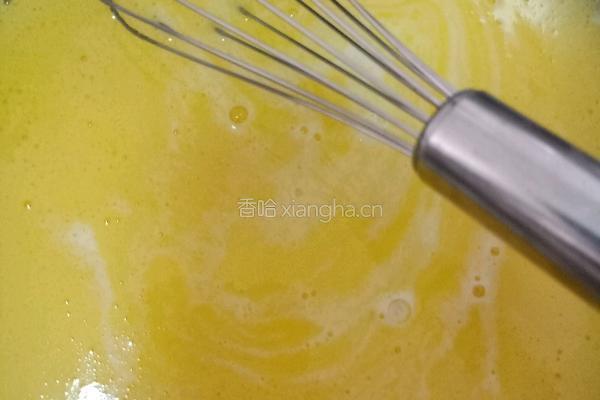 十寸可可戚风蛋糕坯的做法图解3
